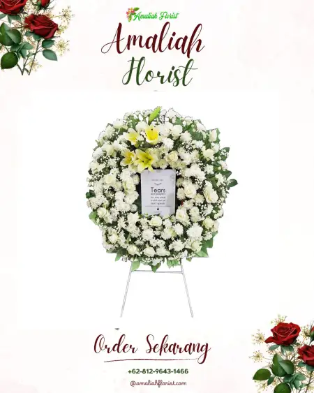 Krans Bunga Duka Serutsadang